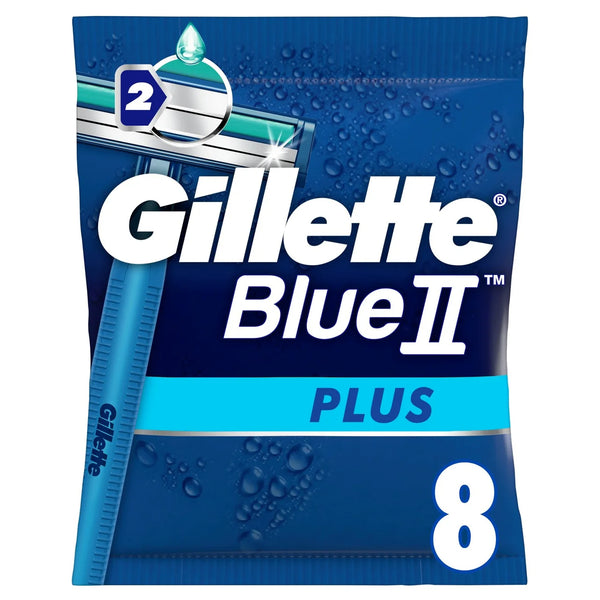GILLETTE BLUE 2 PLUS LI DISPOSABLES - 8Pack