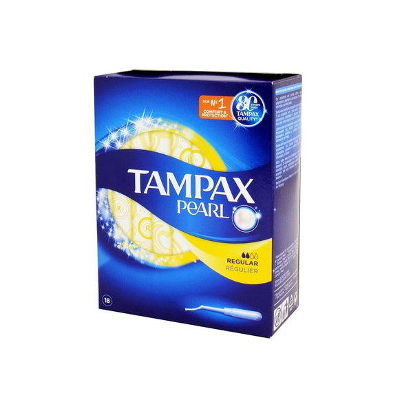 TAMPAX PEARL REGULAR TAMPONS - 18S