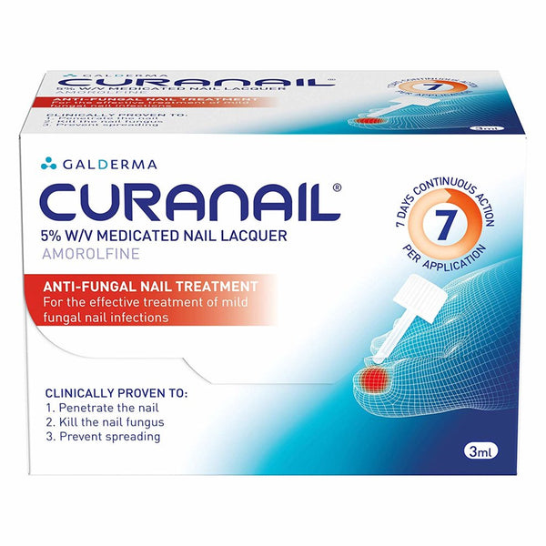 Curanail 5%W/V Medicated Nail Laquer - 3ml