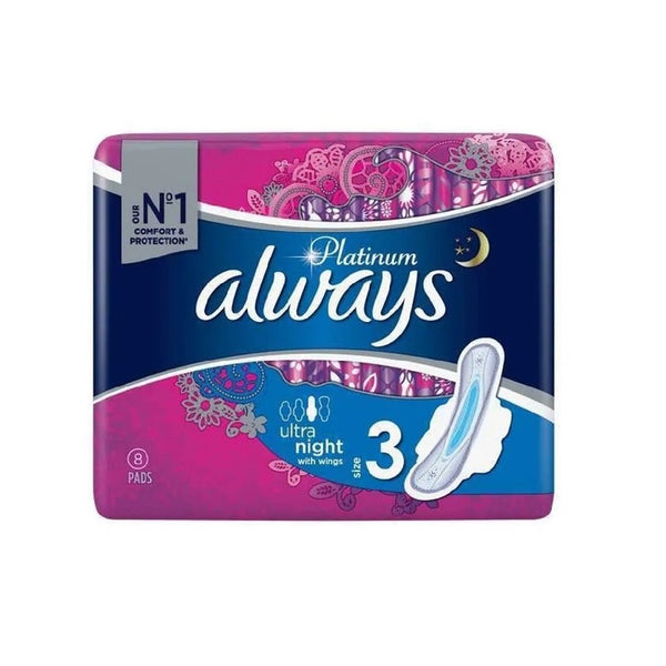ALWAYS PLATINUM PADS - 8S
