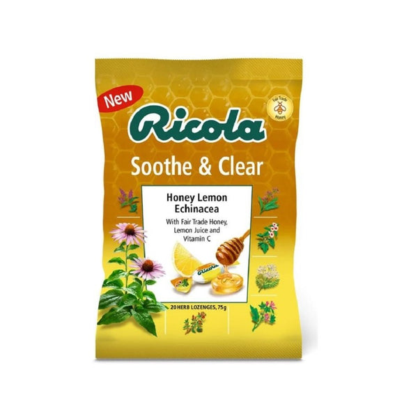 Ricola Honey Lemon & Echinacea Bag - 75g