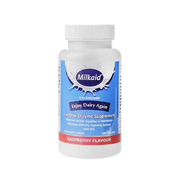 MILKAID LACTASE ENZYME TABLETS - 120