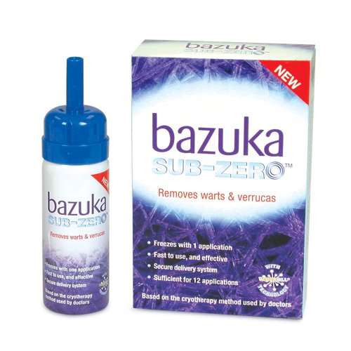 Bazuka Sub Zero Verruca/Warts [GSL] 50ml