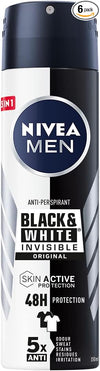 Nivea For Men Deo Aerosol B&W Power - 150ml