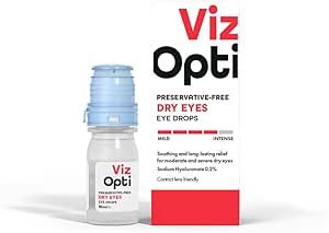 Vizopti Preserv Free Irritated Eye Drops - 10ml