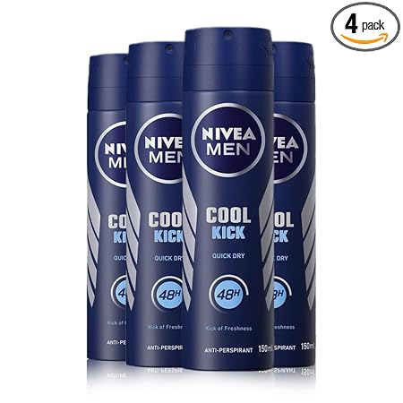 Nivea For Men Deo Aerosol Cool Kick - 150ml