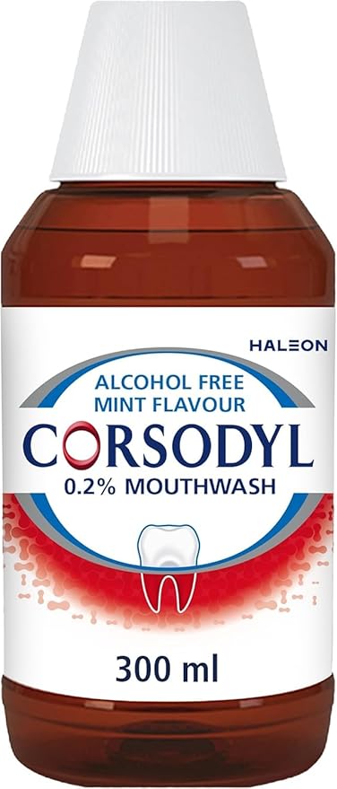 Corsodyl Alcohol Free Mint Mouthwash - 300ml