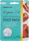 Derma V10 Foot Packs [ARGAN OIL] - 1 Pair