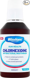 Wisdom M/Wash Chlorhexidine Mint A/Free - 300ml