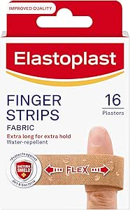 Elastoplast Fabric Finger Strips - 16s