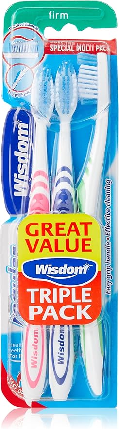 Wisdom Triple Pack Reg Soft Med & Firm CDU - 36 Units