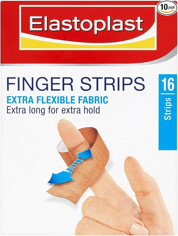 Elastoplast Fabric Finger Strip - 16s