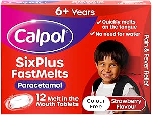 Calpol 6+ Fastmelt Tablets - 24s