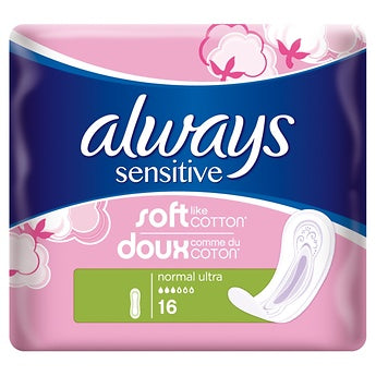 ALWAYS SENSITIVE NORMAL PADS SP - 16S