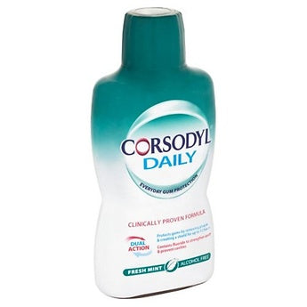 Corsodyl Daily Defence Mouthwash Fresh AF - 500ml
