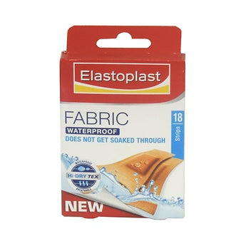 Elastoplast Fabric Mixed water Proof Plaster - 18s