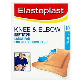 Elastoplast Fabric Strip 5 x 7.2cm Tan - 10s