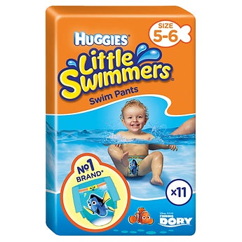 HUGGIES LITTLE SWIMMERS SIZE 5-6 - 11 Packs