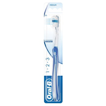 Oral B T/Brush 1-2-3 Indicator Medium 35