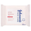 JOHNSONS FACE CARE WIPES REFRESHING - 25S