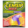 Lemsip Max Cold & Flu Blackcurrant Sachets - 10s
