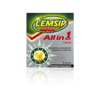 Lemsip Max All In One Sachets - 8s
