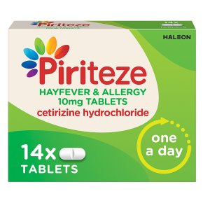 Piriteze Allergy One A Day Tab - 14 Tablets