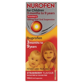Nurofen For Children Cold Flu Strawberry - 100ml