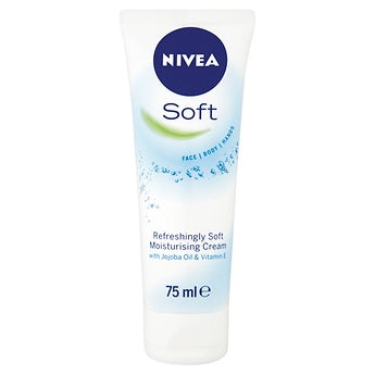 NIVEA SOFT MOISTURE CREAM TUBE - 75ML