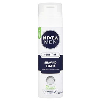 NIVEA FOR MEN SENSITIVE SHAVE FOAM - 200ml