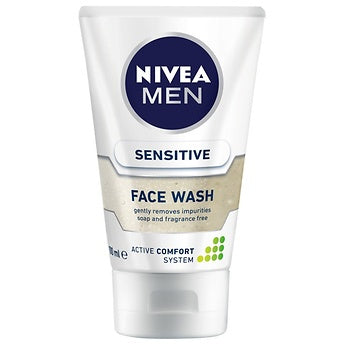 NIVEA FOR MEN SENSITIVE FACE WASH - 100ml