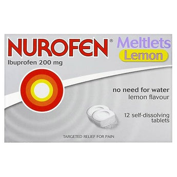 Nurofen Meltlets Lemon - 12s
