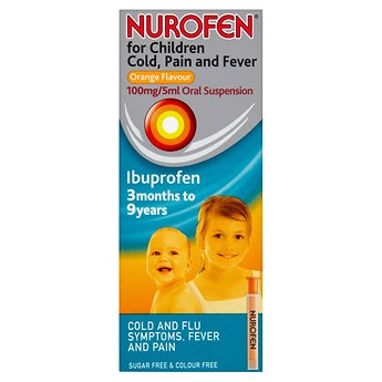 Nurofen For Children (GSL) Orange - 100ml