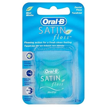 Oral B Satin Floss Mint - 25m