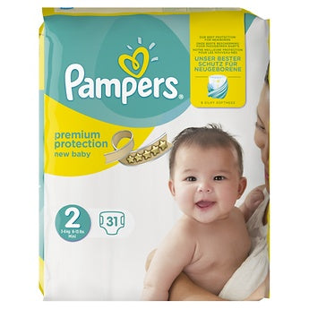 PAMPERS NEW BABY MINI SIZE 2 - 31S