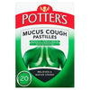Potters Mucus Cough Pastilles - 20s