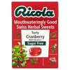 Ricola Cranberry Sugar Free Box - 45g