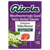 Ricola Elder Flower Sugar Free Box - 45gm