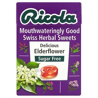 Ricola Elder Flower Sugar Free Box - 45gm
