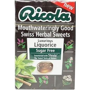 Ricola Liquorice Sugar Free Box - 45g