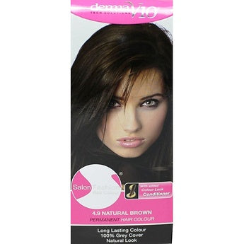 SALON FASHION HAIR COLOUR NAT BROWN 4.9