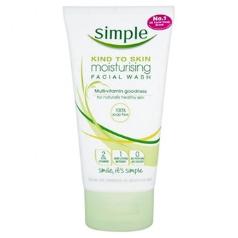 SIMPLE MOISTURISING FOAMING FACIAL WASH - 150ML