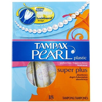 TAMPAX PEARL SUPER PLUS - 18S