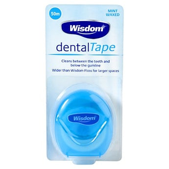 Wisdom Inderdental Dental Tape Mint - 50m