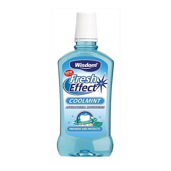 Wisdom Fresh Effect Mouthwash Coolmint - 500ml