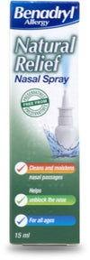 Benadryl Allergy Natural Relief Spray - 15ml