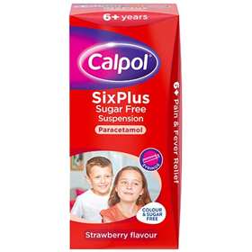 Calpol Six Plus Colour & S/Free - 100ml