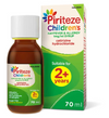Piriteze Allergy Relief Syrup 2+ - 70ml