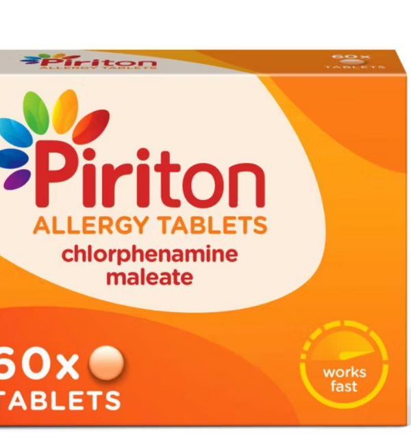 Piriton Allergy Tab 4mg - 60 Tablets