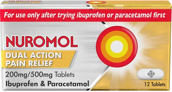Nuromol Tablet 200mg/500mg - 32s